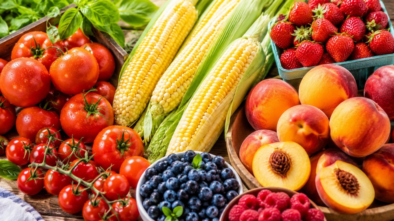 Summer seasonal produce